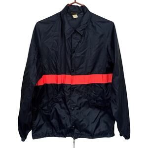 VTG Swingster 70’s Full Zip Coaches Jacket‎ Windbreaker USA Men’s Medium READ